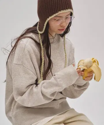 Cotton Brushed Sweat TODAYFUL