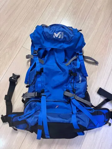 MILLET 대용량 백팩 파랑