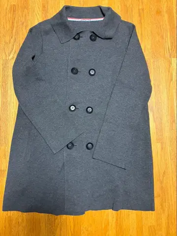 45rpm 45R 밀라노 리브 니트 더블 코트