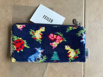 FEILER 하이디 가로형 플랫 파우치 컨디션 최상