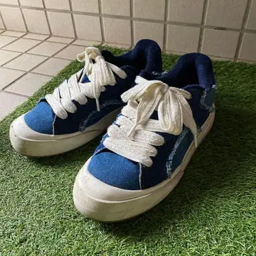 데님 스니커즈 파랑 ZARA 자라 size43