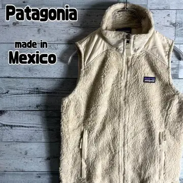 [멕시코제] Patagonia 파타고니아 보아 플리스 베스트 여성용 S