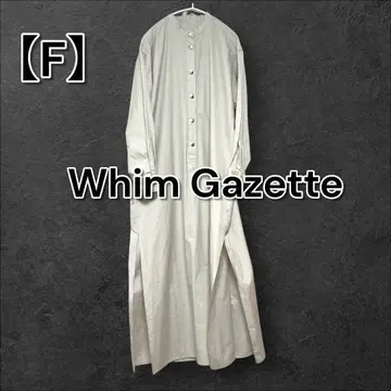 윔 가젯 정가 3.52만 맥시 길이 롱 셔츠 원피스 F 사이즈