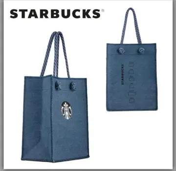 스타벅스 스벅 대만 한정판 데님 토트백