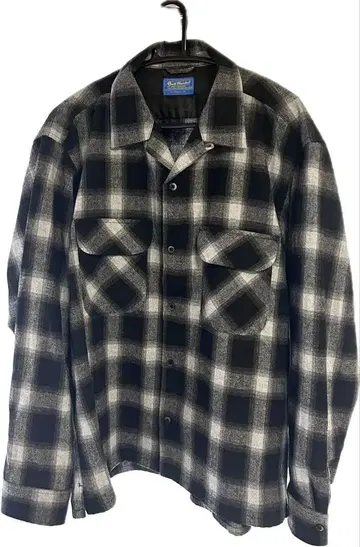 Back Number 옴브레 체크 셔츠