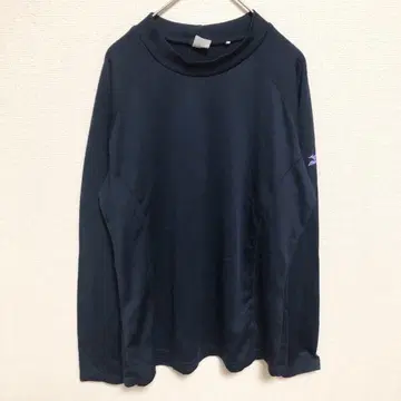 [MIZUNO] (XL) 하이넥 긴팔 트레이닝 상의/흡한속건/러닝