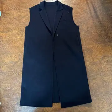 미즈이로 인드 블랙 롱 베스트