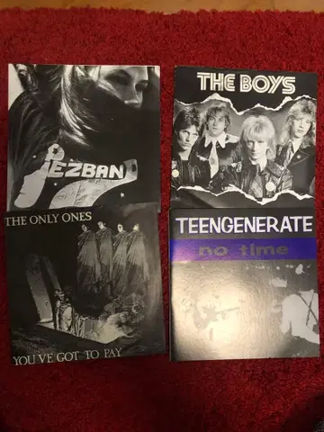 The Only Ones / Teengenerate 파워팝 7인치