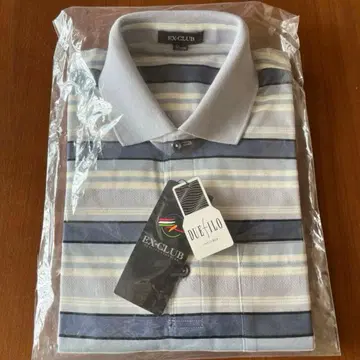 [ 미사용 새상품 ] 레나운 EX-CLUB 남성용 피케 셔츠 긴팔 M