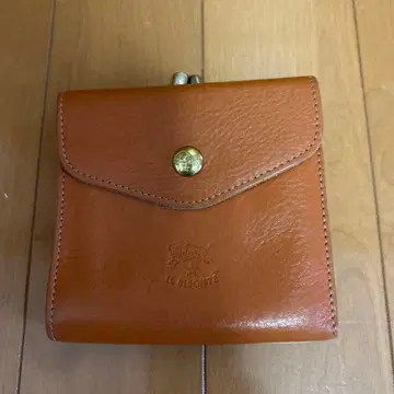 IL BISONTE 브라운 접이식 지갑