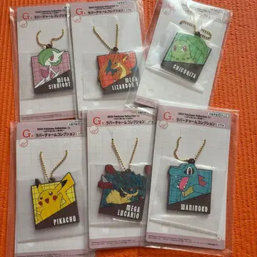 제일복권 포켓몬 러버 참 컬렉션 6종