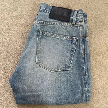 Drawer 스트레이트 데님 34 빈티지 라이트 블루