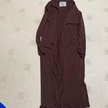 MICA & DEAL 브라운 롱 가디건 36