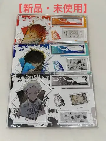 약속의 네버랜드 원화전 엠마 레이 노먼 아크릴 스탠드