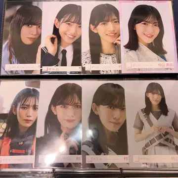 사쿠라자카46 브로마이드 묶음 판매 무라야마 미우