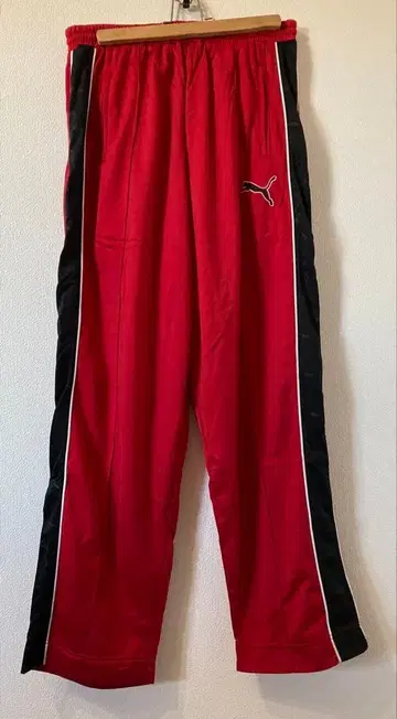 PUMA 레드 저지 트랙 팬츠