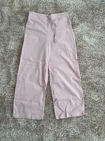 fanostudios 핑크 와이드 팬츠 드로우 스트링