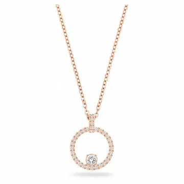 스와로브스키 목걸이 로즈 골드 Creativity 5202446