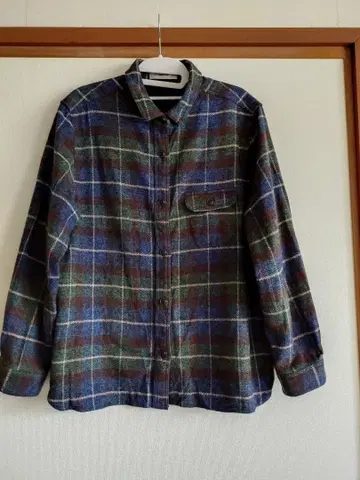 Golden Bear 체크 무늬 긴팔 셔츠 LL