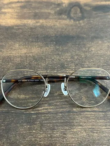 JINS 갈색 안경 도수 있음
