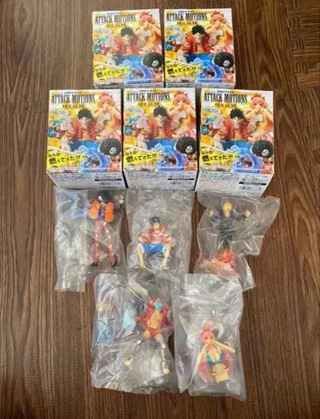 원피스 어택 모션즈 10만 vs 10 5종 세트