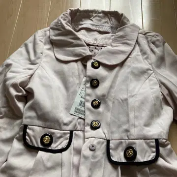 라이트 핑크 트렌치코트