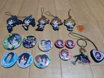 케이온! 캐릭터 굿즈 세트 17점