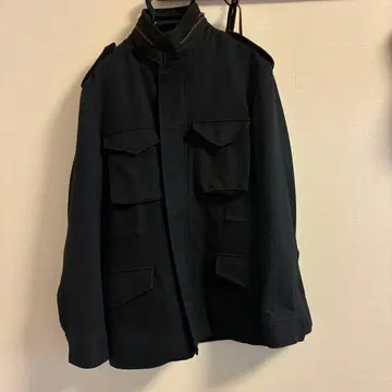 블랙 밀리터리 자켓