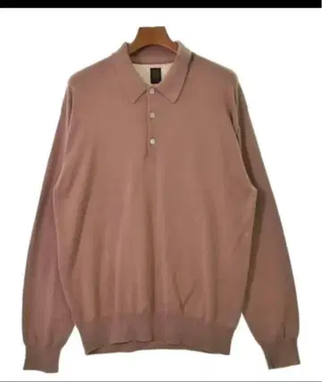 [ 2023SS ] BATONER 씨 아일랜드 코튼 긴팔 피케 셔츠