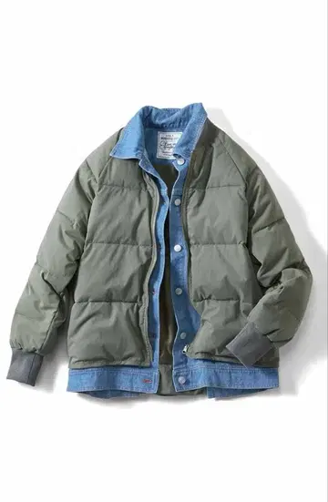 펠리시모 리브 인 컴포트 G 진 도킹 다운 블루종 LL