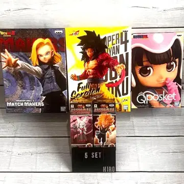 드래곤볼 피규어 5체 세트