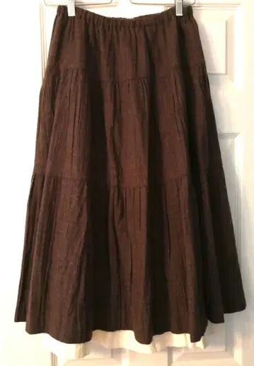 Le minor 울 롱 스커트*루미노아