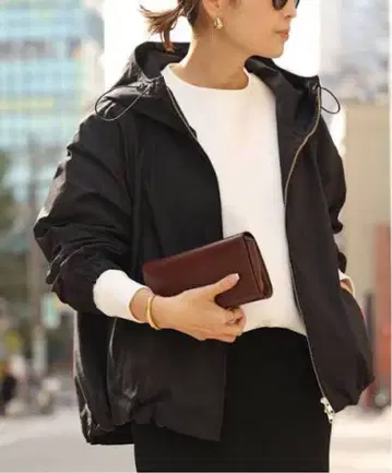 두즈엠클래스 풀 집업 블루종