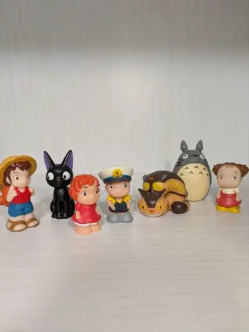 스튜디오 지브리 피규어 세트 7체