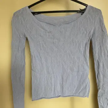 차코트 노소잉 니트 S 옅은 블루