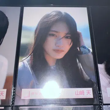 사쿠라자카46 브로마이드 야마자키 텐 틈새바람 요리