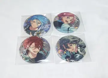 앙스타 9주년 캔뱃지 4점 일괄 크비 린네 HiMERU 니키 코하쿠