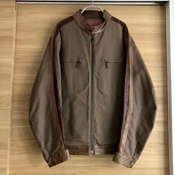 dunhill 코튼 가죽 자켓