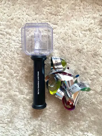 timelesz Fam 응원봉 은색 테이프 덤 포함