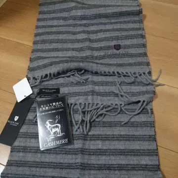 BLACK LABEL 캐시미어 100% 머플러