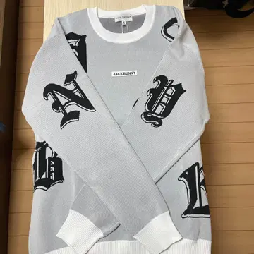 JACK BUNNY 로고 프린트 스웨터 사이즈 5