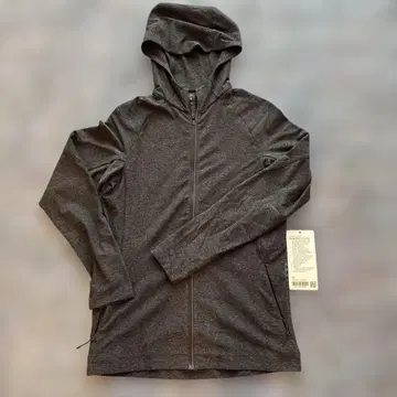 Lululemon 후드 부착 후드티 XS/TP 그레이