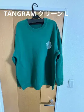 TANGRAM 그린 맨투맨 L