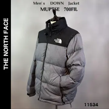 THE NORTH FACE 다운 자켓 그레이/블랙 534