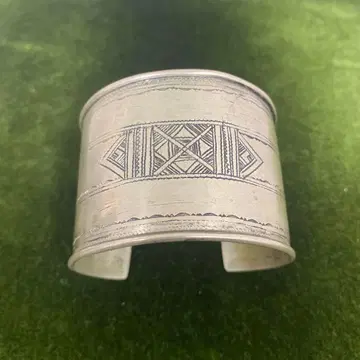 [ 투아레그족 ] 사막의 파랑 기사 뱅글 실버 925