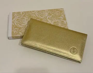 황궁 한정판 장지갑 금 판매점 천연 가죽 골드 접이식 지갑