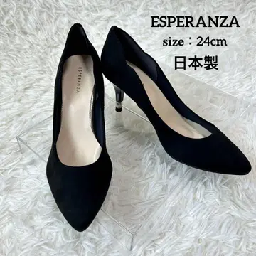 [ 새상품급 ] ESPERANZA 펄 하이힐 펌프스 24cm 일본제
