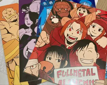 강철의 연금술사 비주얼 시트 4개 세트 하 가렌 카페 하 가렌