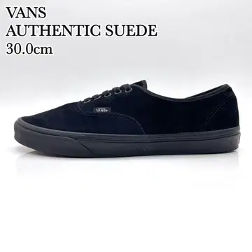 [ 레어 사이즈 ] VANS 오센틱 스웨이드 블랙 US 30cm