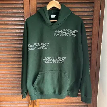 creative drug store 다크 그린 후드티 L 사이즈